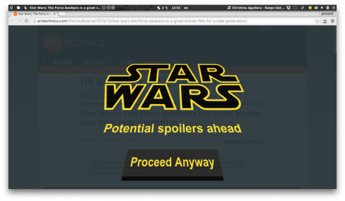 Star Wars Spoiler Blocker