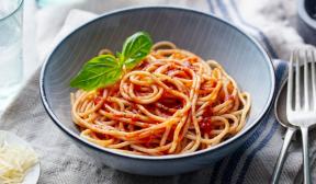 Spaghetti à la sauce tomate