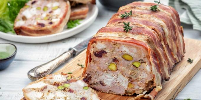 Terrine de canard et porc