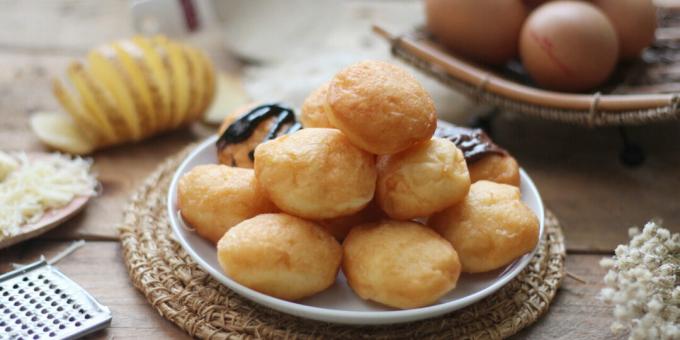 Beignets de pommes de terre à la levure