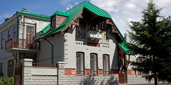 Curiosités d'Oulianovsk: maison-atelier de l'architecte F. À PROPOS. Livchak