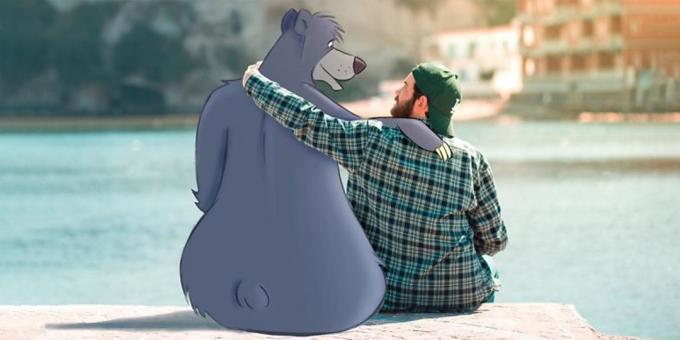 Disney caractère Baloo