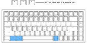 Chose du jour: un clavier mécanique sans fil avec 18 types de RGB-éclairage