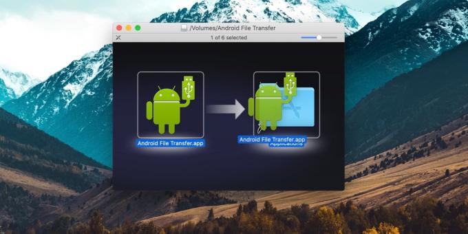 Installer Android File Transfer