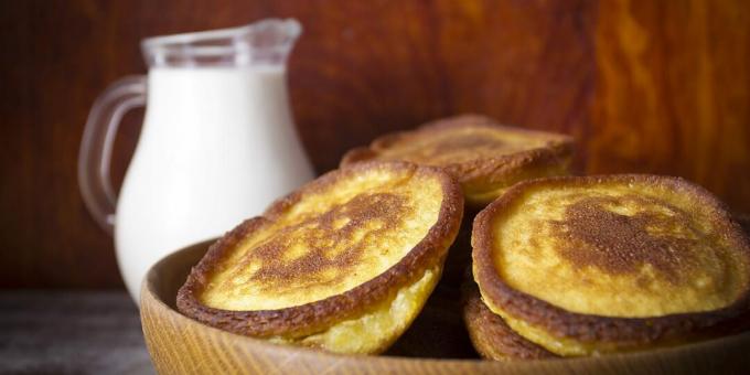 Pancakes aux courgettes sucrées