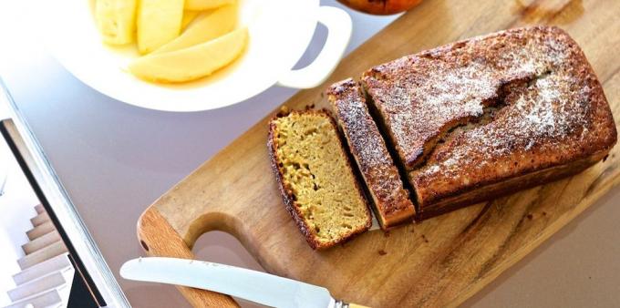 Recettes avec des pois chiches: Gâteau à l'orange-pois chiche sans farine