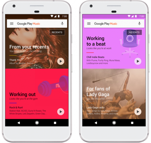 Google Play Music nouvelle IA