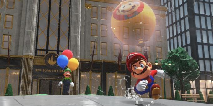 Jeux sur la Nintendo Switch: Super Mario Odyssey