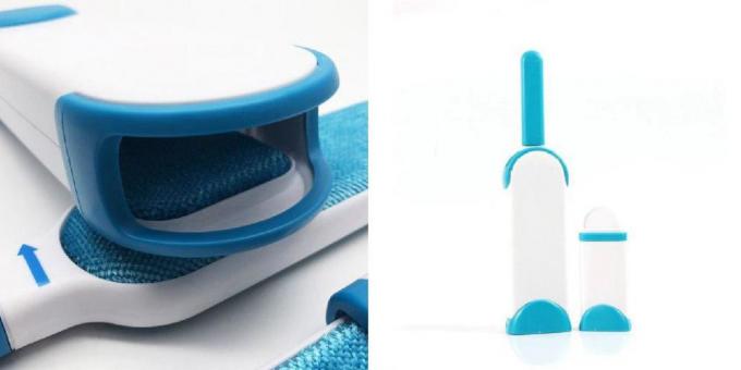 Brosse pour enlever les poils, la poussière et les débris