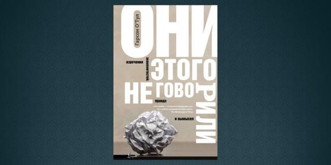 De nouveaux livres en Décembre 2018: « Ils ne disent »