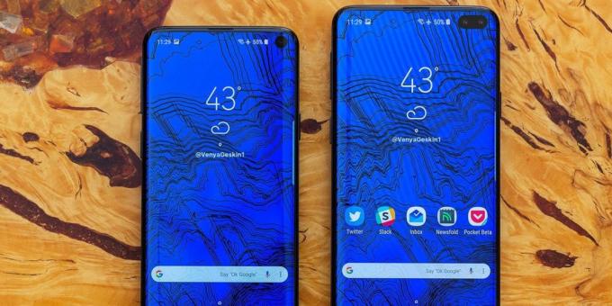 Smartphones 2019: Samsung Galaxy Lite S10 et Galaxy S10 plus