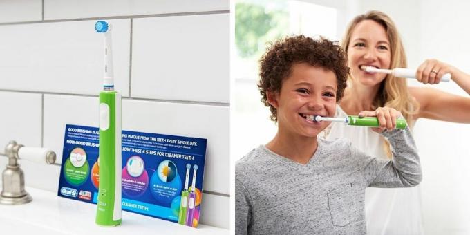 brosses à dents électriques: Braun Oral-B Junior