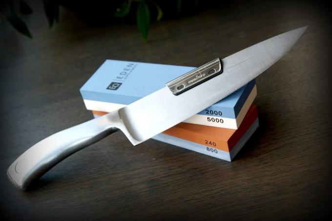 Comment aiguiser un couteau de barre