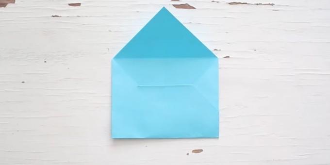 Comment faire une enveloppe classique avec ses mains