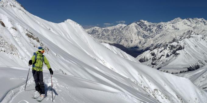 Où faire du ski: le Caucase, la Géorgie