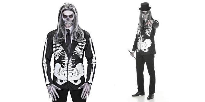 Costume d'Halloween: Squelette