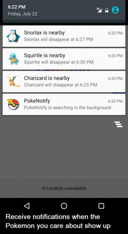 Pokemon GO sur Android