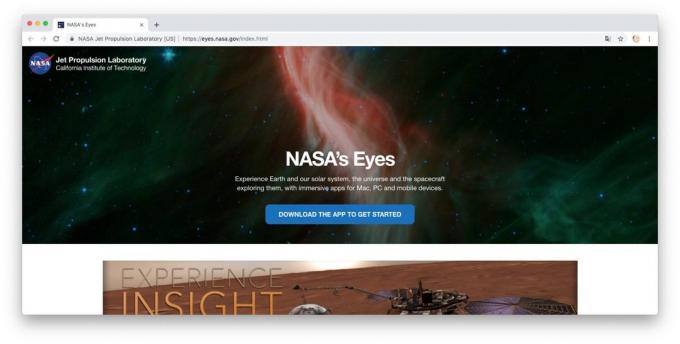 Les yeux de la NASA