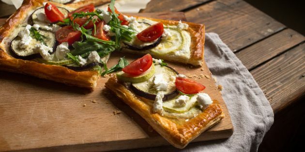 Tarte aux légumes: une recette simple