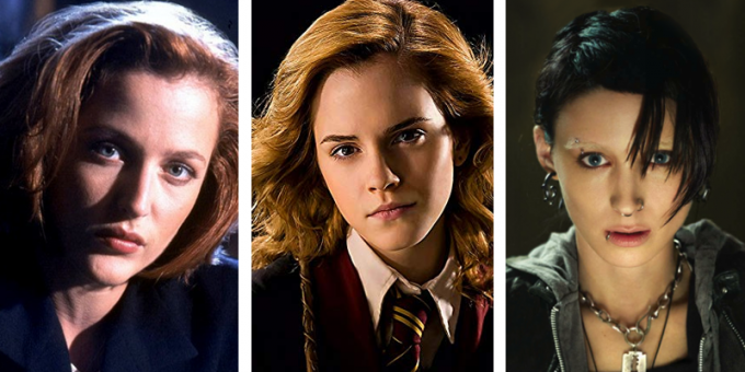 Films sur les femmes fortes: Scully, Hermione, Lisbeth