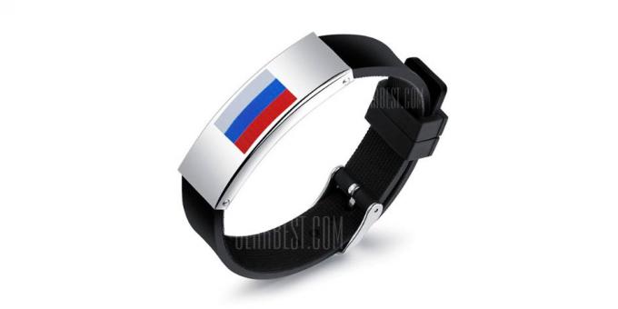 attributs sportifs: Bracelet avec le drapeau russe