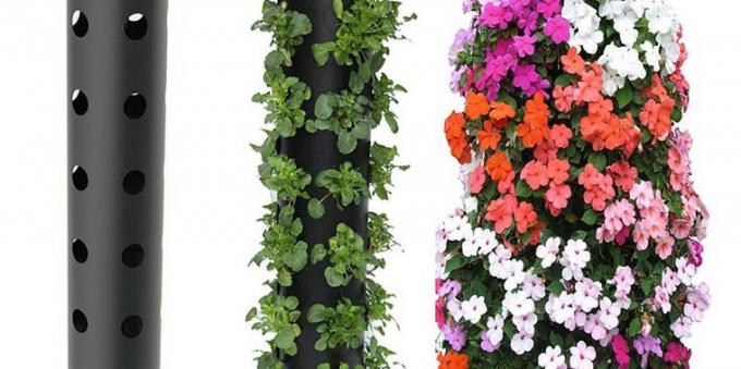 Comment faire un lit de fleurs verticales avec leurs propres mains