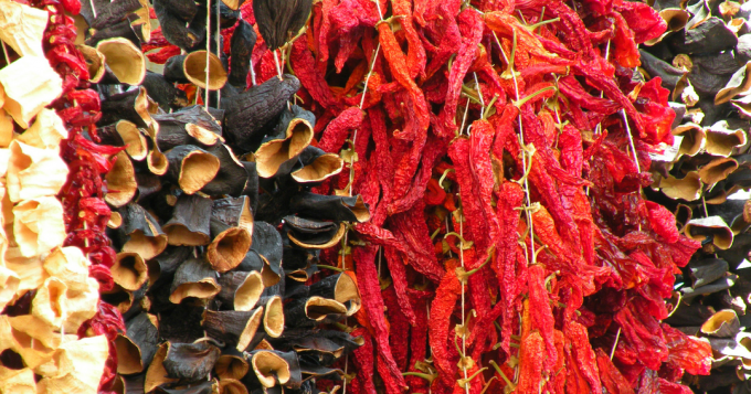 que remplacer le sel: légumes secs