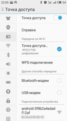 Comment distribuer l'Internet à partir de votre téléphone Android: Trouver le titre sous-menu comme « tethering » ou « point d'accès »
