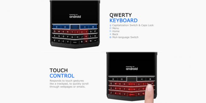 smartphone clavier QWERTY durable Unihertz Titan