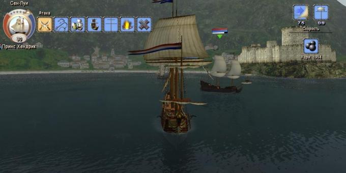 Le jeu de pirates: Corsaires 3. Ville de Abandoned Ships