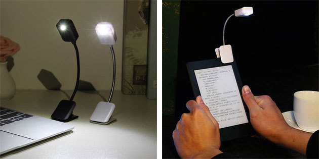 Lampe de lecture de livres électroniques 