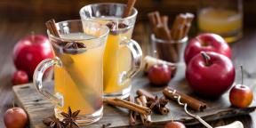 Vin chaud sans alcool à base de jus de pomme