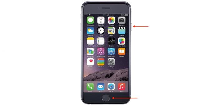Comment redémarrer votre iPhone: iPhone 6s et 6