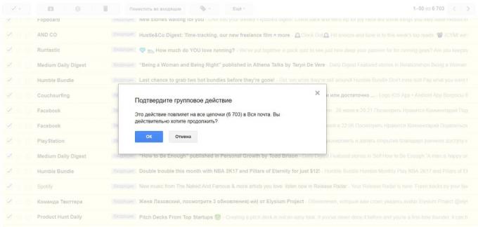 Comment supprimer tous les e-mails dans Gmail