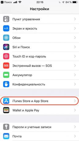 Configuration de l'iPhone d'Apple: désactiver les demandes d'application des évaluations
