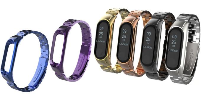 Bracelet pour Xiaomi Mi Band 3: métal bracelet