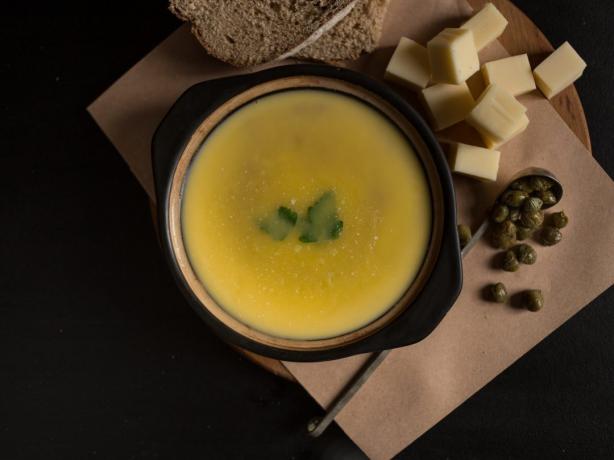 pâté de poulet: le plat fini