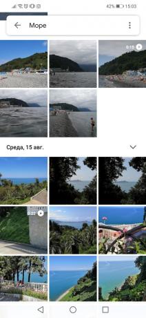Google Photos: Smart recherche