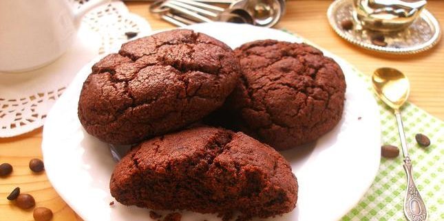 Biscuits au chocolat avec du cacao