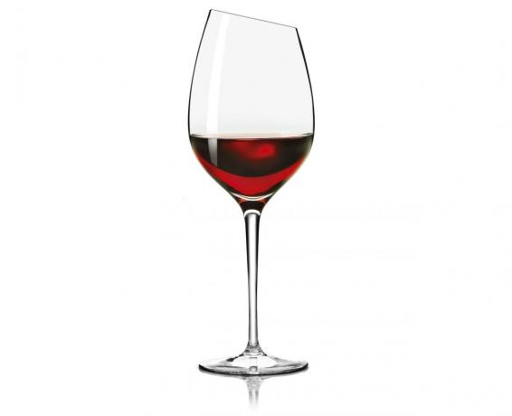 Un verre de vin rouge Syrah