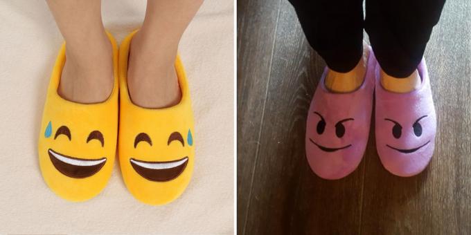 Chaussons avec Emoji