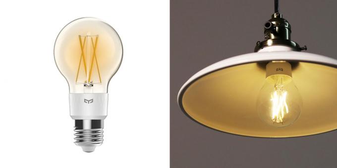 Ampoules intelligentes: Yeelight Smart LED Filament Light