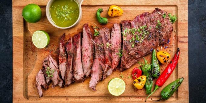 Steaks de bœuf à la mexicaine