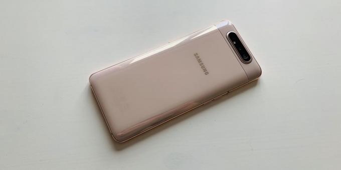 Samsung Galaxy A80: panneau arrière