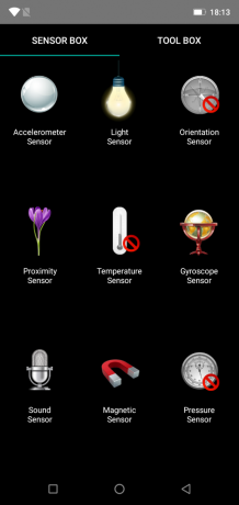 Armure Ulefone 5: SensorBox