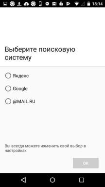 Chrome utilisateurs mobiles en Russie sont proposés pour choisir le moteur de recherche. Pourquoi ou pourquoi