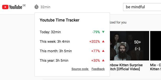 Time Tracker YouTube