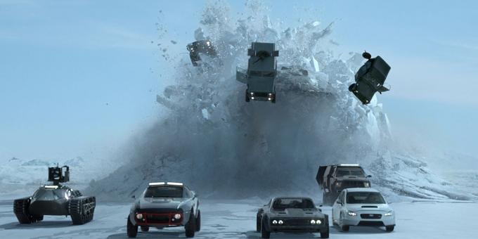 Les films les plus attendus de 2020: une image du film "Fast and the Furious 8"