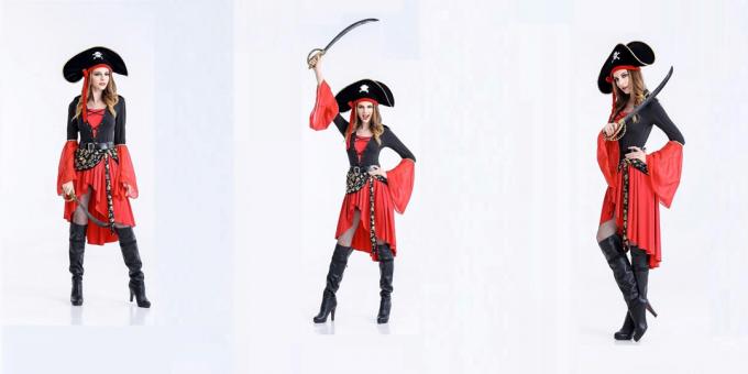 Costumes pour Halloween: pirates