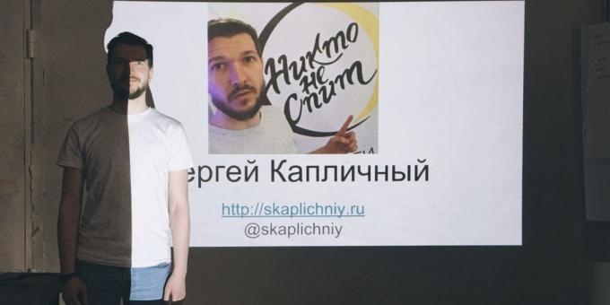 Sergey Kaplichny, concepteur-rédacteur à la maison d'édition « Mythe »